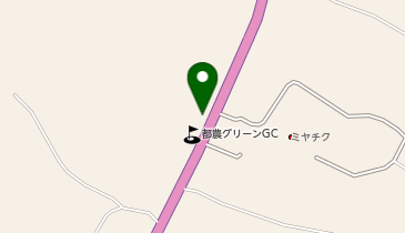 都農グリーンゴルフセンターの地図画像