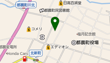 寿司萬の地図画像