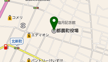 都農町役場 総務課の地図画像