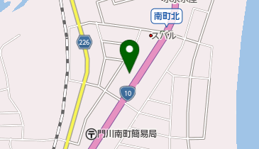 カーリフレッシュの地図画像