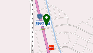 旭マルヰガス株式会社の地図画像