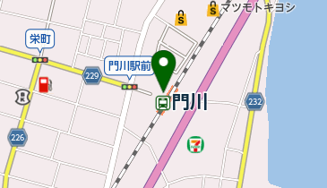 門川町商工会の地図画像