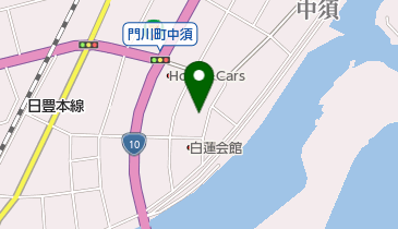 井上建材店の地図画像