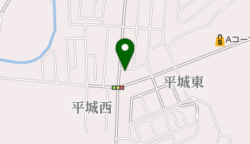 スーパー平城の地図画像