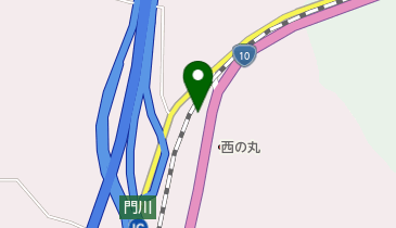 有限会社かわべの地図画像