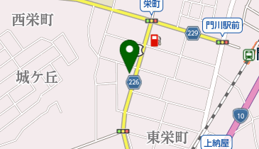 松代美容室の地図画像