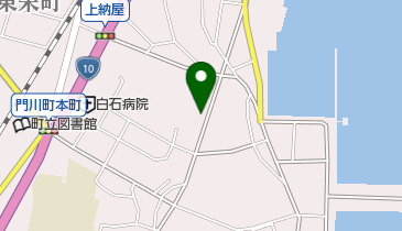 らん美容室の地図画像