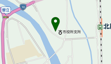 延岡市役所 北川総合支所 地域振興課の地図画像