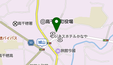 興梠印房横町店の地図画像