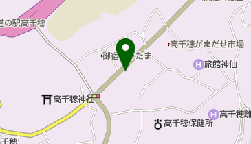 オートショップ土持 高千穂店の地図画像