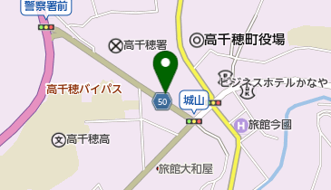 でんかプラザたかちほの地図画像