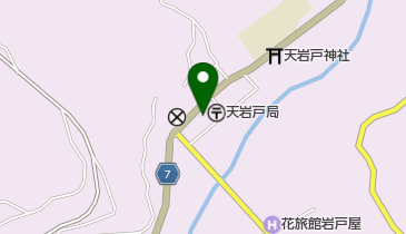 天岩戸商店会の地図画像