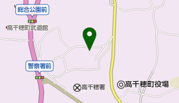立正佼成会高千穂道場の地図画像