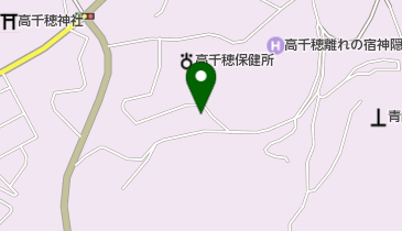西臼杵森林組合の地図画像