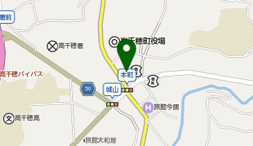 サラダ館高千穂店の地図画像