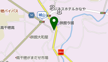 御料理むらかみの地図画像