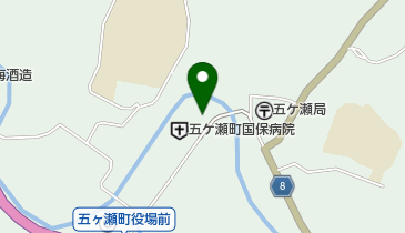 五ケ瀬町商工会の地図画像