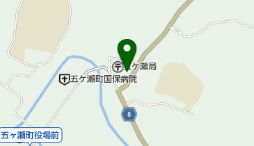 高千穂地区農業協同組合五ヶ瀬支所の地図画像