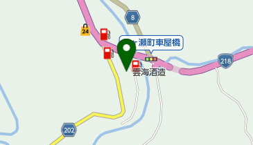 雲海酒造株式会社 五ヶ瀬蔵の地図画像