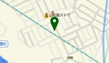 新留ガラス店の地図画像