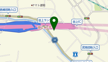 株式会社あけぼの 田上店の地図画像