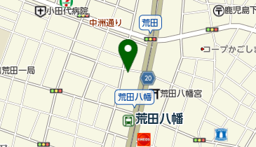 まちだ紬の地図画像