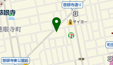 慈眼寺温泉の地図画像