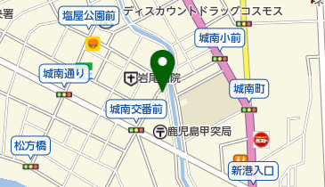 株式会社サンテスワールド鹿児島営業所の地図画像