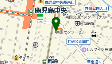 南国殖産株式会社 本社の地図画像