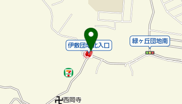 有限会社光陽石油 グリーンヒル西伊敷給油所の地図画像