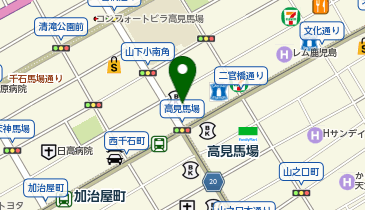 ヒューマンアカデミー鹿児島校の地図画像