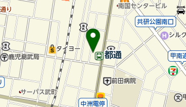 中村カバン店の地図画像