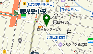 中央フルーツの地図画像