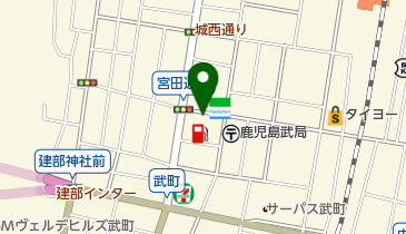 太子堂の地図画像