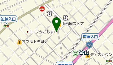 ユタカ電器の地図画像