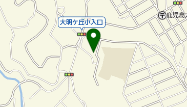 大明丘校区公民館の地図画像