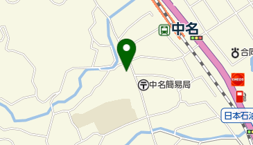 中名地区公民館の地図画像
