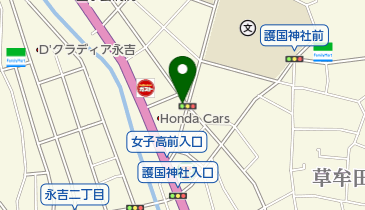 中央楽器の地図画像