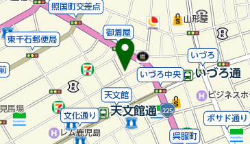新生堂薬品株式会社 天文館店の地図画像