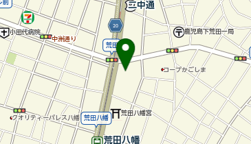 セオ薬局 荒田調剤の地図画像