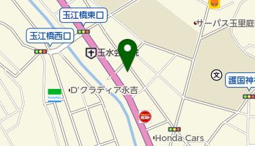 有限会社インターフェースの地図画像