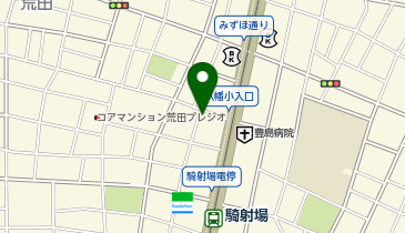 ディークラブヘアの地図画像