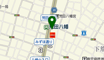 美容室慶の地図画像