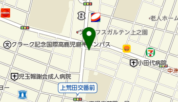 鹿児島キリストの教会の地図画像