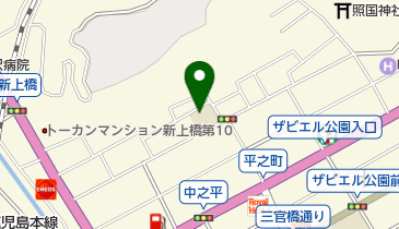 セブンスデー・アドベンチスト鹿児島キリスト教会の地図画像