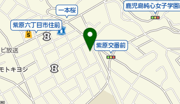 日本イエス・キリスト教団鹿児島めぐみ教会の地図画像