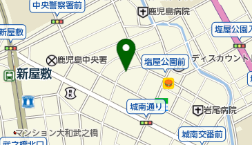 永尾クリーニング店の地図画像