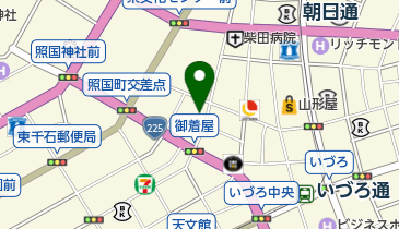 若松ドライの地図画像
