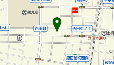 有村履物店の地図画像