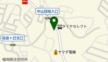 株式会社靴の尚美堂 中山店の地図画像